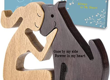 THYGIFTREE Dog Memorial Gifts for Loss of Dog, Dog Remembrance Gifts, Pet Loss Gifts, Dog Loss Sympathy Gifts, Dog Passing Away Gifts, Pet Memorial Gifts for Dog Loss; Pet Condolences Gifts
