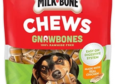 Milk-Bone Gnaw Bones Long Lasting and Rawhide Free Dog Treats