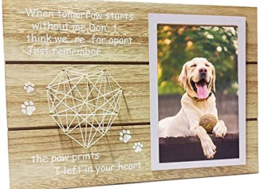 Dnoifne Pet Memorial Picture Frame