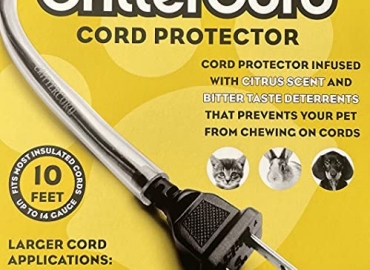 Cord Protector – CritterCord – A New Way to Protect Your Pet from Chewing Hazardous Cords