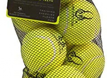 Hyper Pet Tennis Balls for Dogs (Dog Ball Dog Toys for Exercise, Hyper Pet K9 Kannon K2 & Hyper Pet Ball Launcher) Interactive Dog Toys for Large Dogs, Medium Dogs & Small Dogs – 2 Size Options