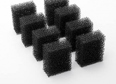 WOPET 8 Pack Replacement Pre-Filter Sponges for Pump from WOPET W300 and W300B Automatic Pet Fountain Cat Water Fountain Dog Water Dispenser