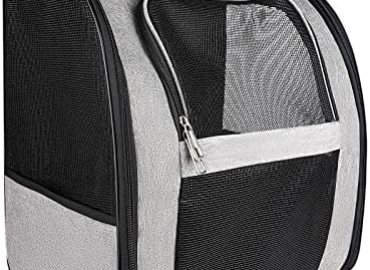 FOYOPET Pet Carrier Backpack for Cats and Dogs Up to 22 lbs, Collapsible Cat Carrier for Large Cats, Small Dog Carrier Ventilated Design for Puppies, Rabbits, Small Pets Travel, Hiking & Outdoor Use
