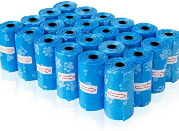 Dog Poop Bags 360 Pcs-Pet Waste Bags Eco-Friendly Unscented Leak-Proof Doggy Pooper for Doggie Poopy Outdoor pick ups 24 Rolls Refill