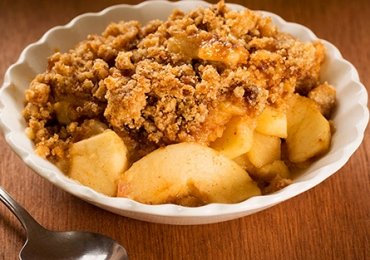 Apple crumble