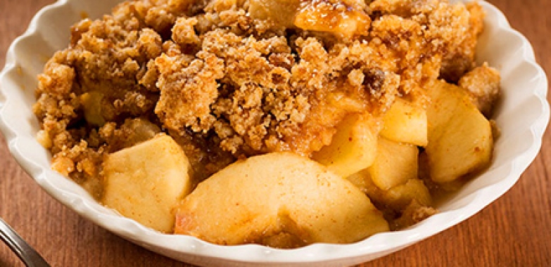 Apple crumble