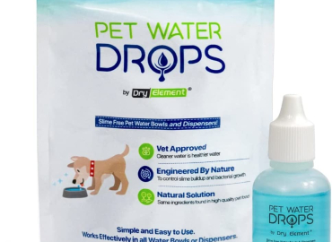Pet Water Drops – Dog and Cat Water Additive for Dental and Oral Care – Prevents Pets Water Bowl and Dispenser Fountain Slime – for Fresh Breath and Cleaner, Healthy Teeth