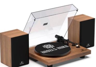 Get Hi-Fi Blutetooth Turntable System from Angels Horn official store (new york city, New York, USA)