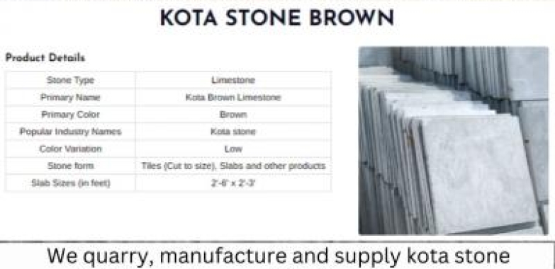 Kota Stone in Rajasthan-Manufacturer & Supplier in India (Jhalawar,Rajasthan, India, Other Countries)