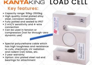 S Type Load Cell | Model T64 Load Cell | Buy Load Cell – Kanta King (Delhi, India, Other Countries)