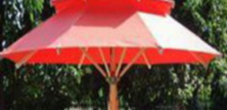 Large patio umbrella with stand and lights in Delhi – Weave Craft (Noida (U.P) – 201305, India, Other Countries)