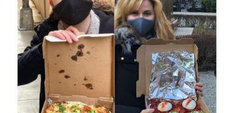 Order Your Favorite Vegan Pizza with Delicious Topping in New York City (New York City, New York, USA)