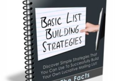 Basic List Building Strategies