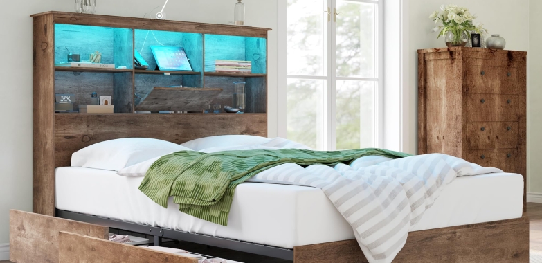 The variety of platform beds and the choices that can be made
