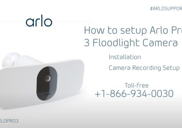 How to setup Arlo Pro 3 Floodlight camera  | Call +1-866-934-0030