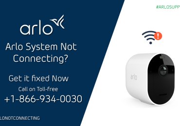 Why is my Arlo system not connecting? | +1-866-934-0030