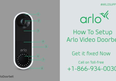 How to install and Setup an Arlo Video doorbell | +1-866-934-0030