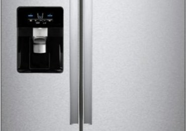 Whirlpool – 24.6 Cu. Ft. Side-by-Side Refrigerator – Stainless steel