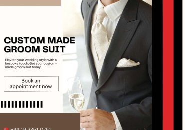 Bespoke Groom Suits Tailored to Perfection