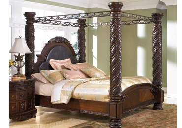 North Shore King Poster Bed with Canopy
