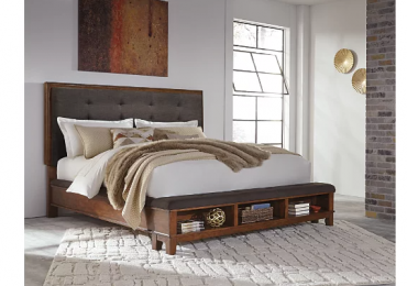 Ralene Queen Upholstered Panel Bed