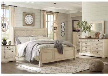 Bolanburg Queen Panel Bed with Dresser