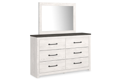 Gerridan 6 Drawers Dresser and Mirror