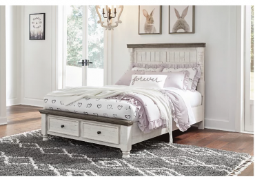 Havalance Full Panel Storage Bed