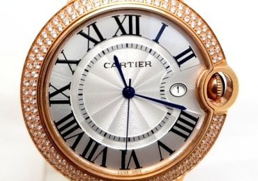 Cartier Ballon Bleu De Diamond Mens Watch (1)