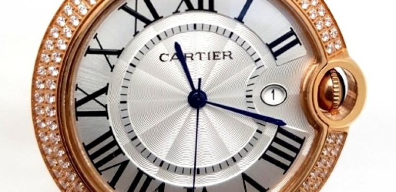 Cartier Ballon Bleu De Diamond Mens Watch (1)