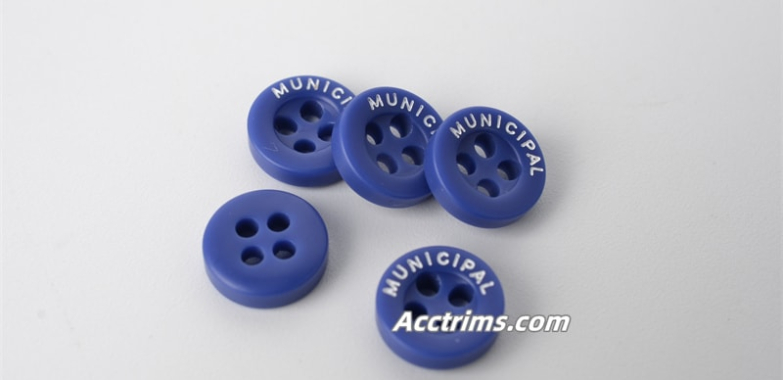 Custom clothing buttons with logos
