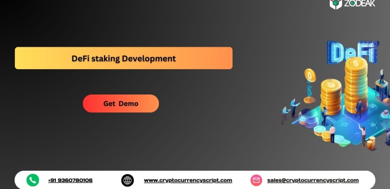 DeFi staking development company