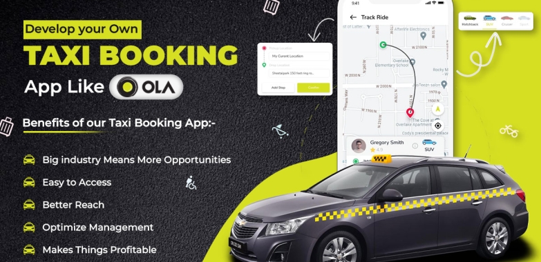 Develop your Own Taxi Booking App Like OLA
