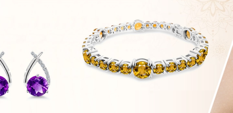 Diamond Birthstone Rings by Rekiya Designs