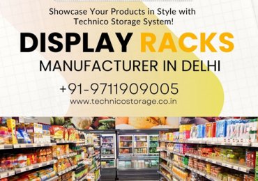 Reliable Display Racks Manufacturer in Delhi – Contact Technico Storage System