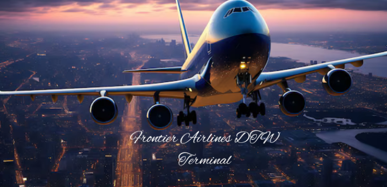 Frontier Airlines Detroit airport Terminal