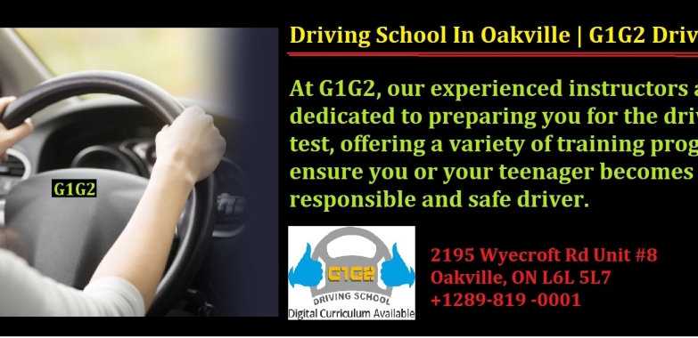 Driving School In Oakville | G1G2 Driving School