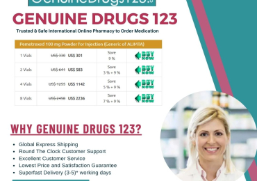 Get Genuine Pemetrexed Alimta Online – Fast Shipping