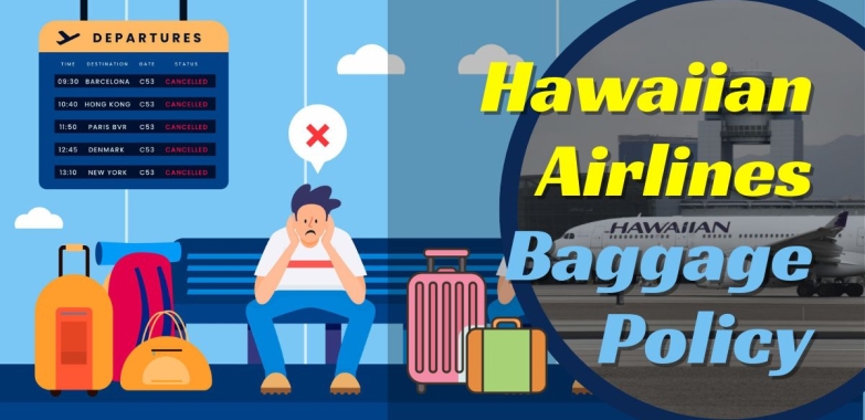 What are the guidelines set by Hawaiian Airlines regarding the size of carry-on bags?