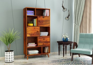 Explore Urbanwood’s Sheesham Wood Bookshelf