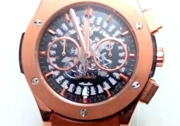 Hublot Classic Fusion Skeleton Dial Mens Watch (1)