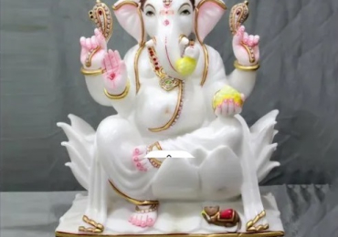5 Feet Maa Durga Marble Murti Statue