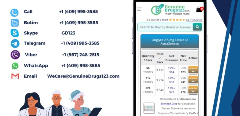Order Onglyza Saxagliptin Online – Express Shipping
