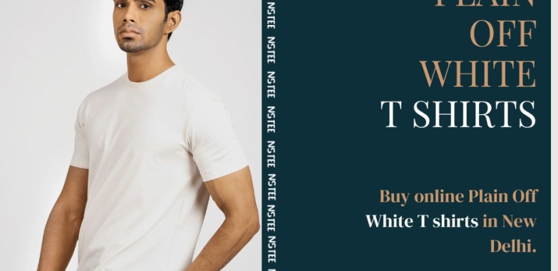 plain white t shirt