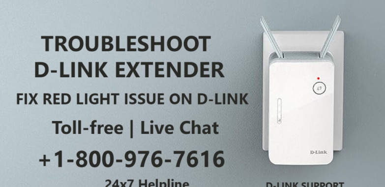 Red Light Issue on D-Link Extender- Troubleshooting Steps | +1-800-976-7616