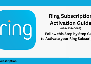 Ring Subscription Activation Guide (888–937–0088)