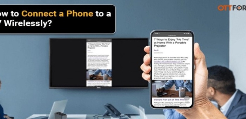Connect a Phone to a TV Wirelessly