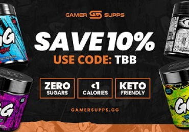 Save 10% on GamerSupps GG Energy – Use Code TBB