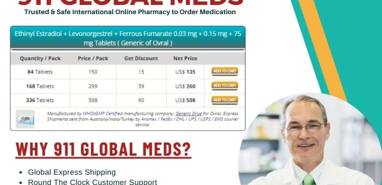 Secure and Confidential: Purchase OVRAL Online with 911 Global Meds
