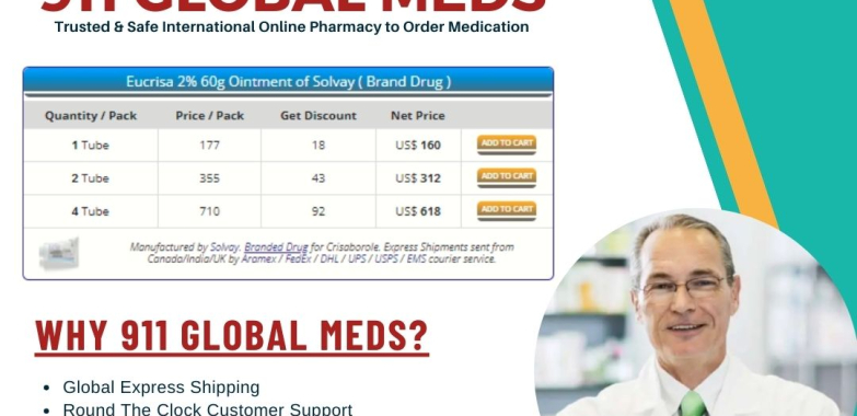 Stay Healthy with EUCRISA Ointment / Crisaborole – Get Online Today